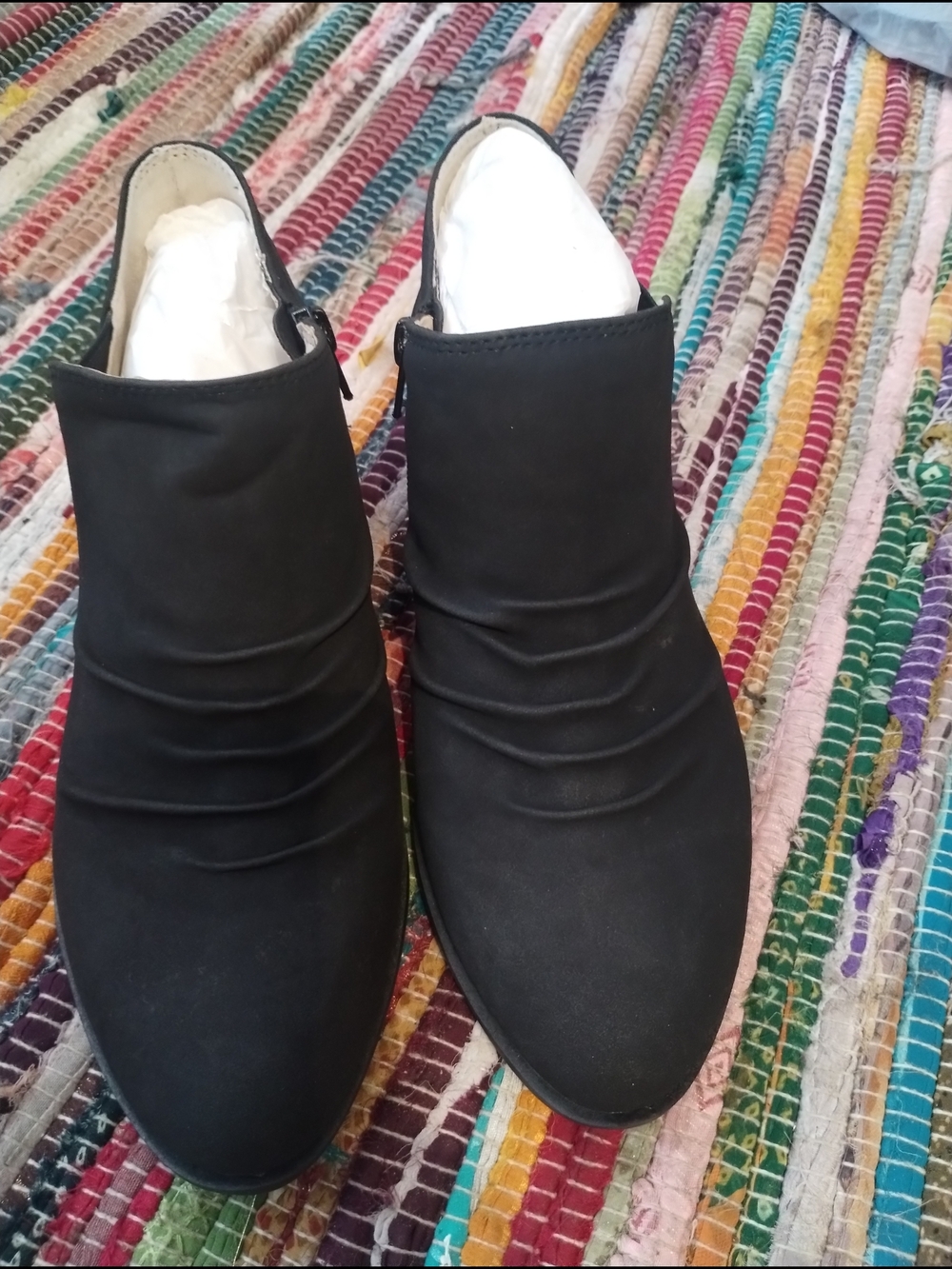 Life Stride Velocity 2.0 Black Slip-On Ankle Shoes🌷🌷🌷🌷